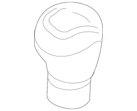 Bp4l-46-030a Mazda Genuine Shift Knob