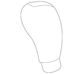 Mazda C243-46-030a Genuine Gearshift Knob