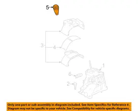Bbm546030 Mazda Oem 08-12 3 5 Rx-8 Console Front Console-shift Knob