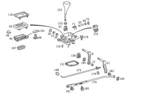 Mercedes-benz 129-267-00-10-9045 Genuine Mercedes-benz Selector Lever Knob