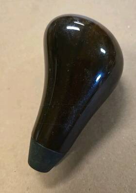 Mercedes-benz 163-267-03-10 98-05 Ml320 Ml350 Oem Burled Walnut Wood Wooden Gear Shifter Shift Knob