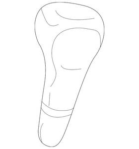 Mercedes-benz 202-267-00-11-9c05 Genuine Mercedes-benz Handle