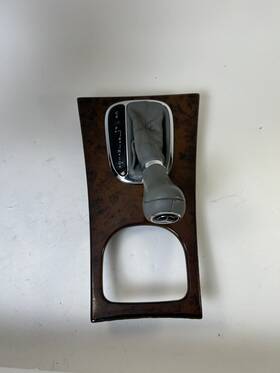 Mercedes-benz 203-680-32-82 2003 2004 2005 C320 Center Console Shifter Boot Wood Trim Bezel Oem