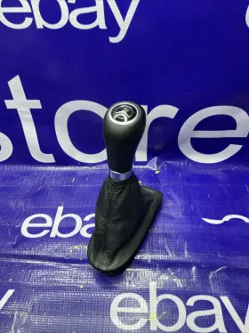 2112675510 Mercedes-benz 07-09 W211 E350 E550 Gear Shift Shifter Knob Boot Black Oem