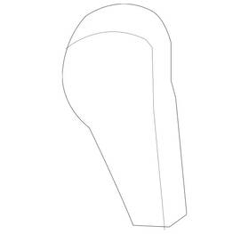 Mercedes-benz 220-267-02-10-7e12 Genuine Mercedes-benz Handle