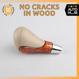 Mercedes-benz 2202602740 00-06 W220 S600 Cl500 Shift Shifter Knob Keyless Go Designo Wood Oem