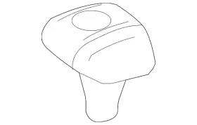 231-267-00-00-9e38 Mercedes-benz Genuine Selector Lever Knob