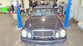 Mercedes-benz 242.mb1a01 Shifter Clk320 2001 Transmission Shift 1091864