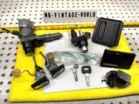 Mercedes Benz 300te S124 90-92 Wagon Ignition Lock Box Doors Hatch 1 Set And 2 Key