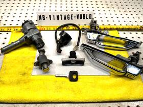 Mercedes Benz 75 R107 C107 74-75 Sl Slc Ignition Glove Box Door Trunk Lock 1 Set And Key
