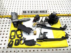 Mercedes Benz 93 A124 C124 300ce 1993 Ignition Lock Box Doors Trunk 1 Set And Key