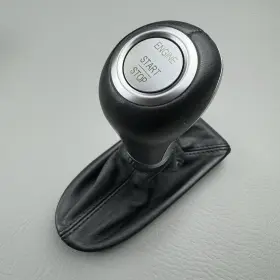 A2112674510 Mercedes-benz 07-09 E350 Start Stop Shift Shifter Knob Black Leather Oem