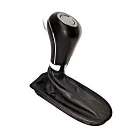 A2192670210 Mercedes-benz 06-11 Cls500 Cls550 Push Button Start Shift Knob Black Leather Boot Oem