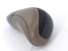 Dc-a-203-267-5210-dxl-01 Mercedes-benz Oem Genuine Dark Tan Leather Gear Shifter Shift Knob For 01-04 W203 C320 Clk500