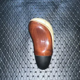 Mbsp00031 Mercedes-benz 05-10 W171 Slkshift Knob Shifter Handle Burlwood Cream Leather Oem
