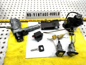 Mercedes Benz W124 E300d 1995 Diesel Ignition Lock Box Doors Trunk 1 Set And Key