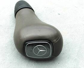 Mercedes W202-w210 1995-2001 C220 C230 C280 E320 E420 Shifter Knob Leather Brown Oem