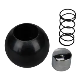 676-630 Mid America Motorworks 1965-1982 C2-c3 Corvette Automatic Console Shift Knob Kit Black