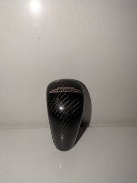 Mini 25112147230 Cooper Jcw Gear Shift Knob - Alcantara / Carbon Fiber Genune
