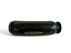 34400396879 Mini Cooper Carbon Fiber And Leather Jcw Hand Brake 05-08 R52 R53 44