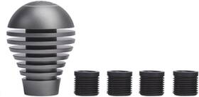 Mishimoto 748354013443 Mmsk-fsb Aluminum Limited Edition Chris Forsberg Shift Knob Silver