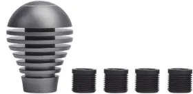 Mishimoto 748354013443 Mmsk-fsb Aluminum Limited Edition Chris Forsberg Shift Knob Silver