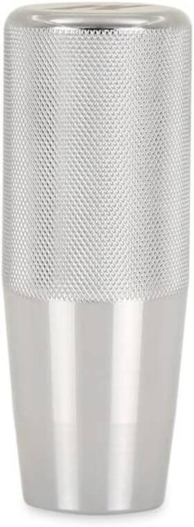 Mishimoto 840197712894 Mmsk-xlk-sl Xl Steel Weighted And Knurled Shift Knob 2 Lb Silver