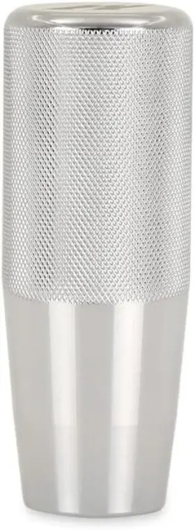 Mishimoto 840197712894 Mmsk-xlk-sl Xl Steel Weighted And Knurled Shift Knob 2 Lb Silver