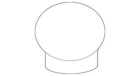 Mitsubishi 2470a007ha Genuine Shift Knob