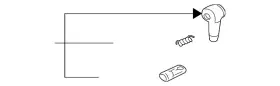 Mr953541xb Mitsubishi Genuine Shift Knob