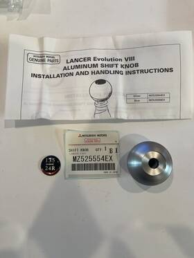 Mitsubishi Mz525554ex Genuine Lancer Evo8 Aluminum Shift Knob Mz52554ex