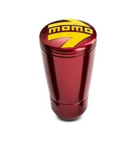 Sk50 Momo 024055168777 Motorsport Street Shift Knob Aluminum Red - Skfred
