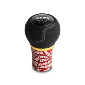 Momo 024055220437 Motorsport Ultra Street Shift Knob Alcantara-wrapped Grip Red - Skultrared0
