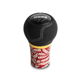Momo 024055220437 Motorsport Ultra Street Shift Knob Alcantara-wrapped Grip Red - Skultrared0