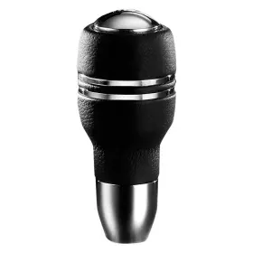 Autobk1 Momo For Automatico Shift Knob - Black Leather Chrome Insert