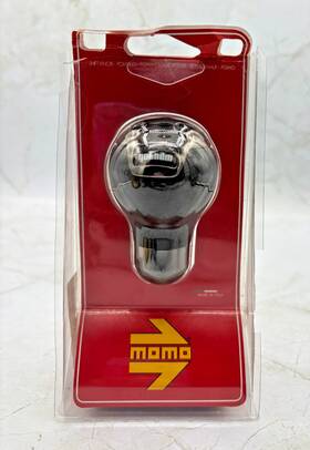 Momo Pogotham0blkl Genuine Gotham Shift Knob Leather Black Pomello Italy Nob