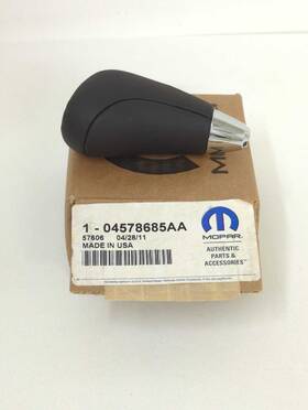 Mopar 04578685aa New Oem Genuine Black Alloy Shifter Knob 2005-2008 Charger 300