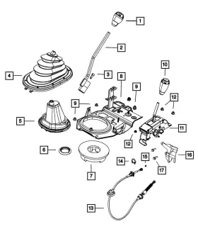 05165731ab Mopar Genuine Handle