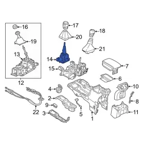 68620948aa Mopar For Jeep Wrangler 2024 Automatic Transmission Shift Lever
