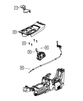 6fe061a5af Mopar Genuine Gearshift Boot And Knob