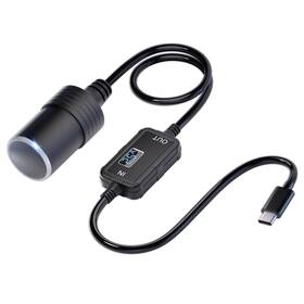 Moqidong Qcm902-9us Usb C To 12v Cigarette Lighter Adapter
