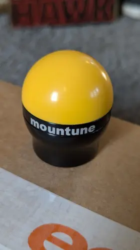 2364-gk-yel Mountune Gearknob Shift Knob - Yellow