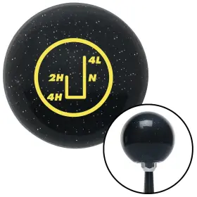 Zssb0a77 National Speed Automotive Supply Yellow Transfer Case #3 Black Metal Flake Shift Knob M/t Usa Shifter Gear Drag Zssb0a77 National Speed Automotive Supply Yellow Transfer Case #3 Black Metal Flake Shift Knob M/t Usa Shifter Gear Drag