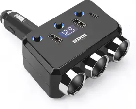 66-pd Nddi Power Cigarette Lighter Splitter 12v/24v Vehicles Adapter Charger 66pd Wireless 66-pd Nddi Power Cigarette Lighter Splitter 12v/24v Vehicles Adapter Charger 66pd Wireless