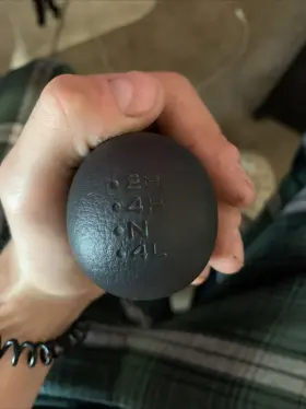 33218-8b400 Nissan 98-04 Frontier 00-04 Xterra 4wd Transfer Case Stick Rubber Shift Knob Oem