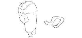 34910-1la6c Nissan Genuine Shift Knob