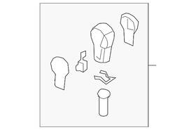 Nissan 34910-4ba1d Genuine Shift Knob