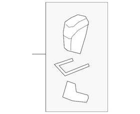 Nissan 34910-6av0b Genuine Shift Knob
