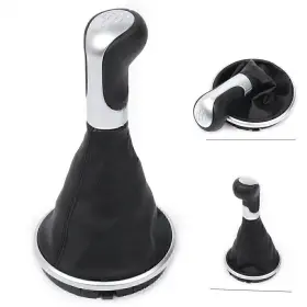 Nomura 211000980784 Car Auto 5 Speed Gear Shift Knob Gaiter Boot Cover For Skoda Fabia Mk2 Roomster