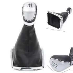 Nomura 550714237280 New 5-speed Gear Shift Knob Shifter Stick Gaiter Boot For Ford Focus 05-08 10-12